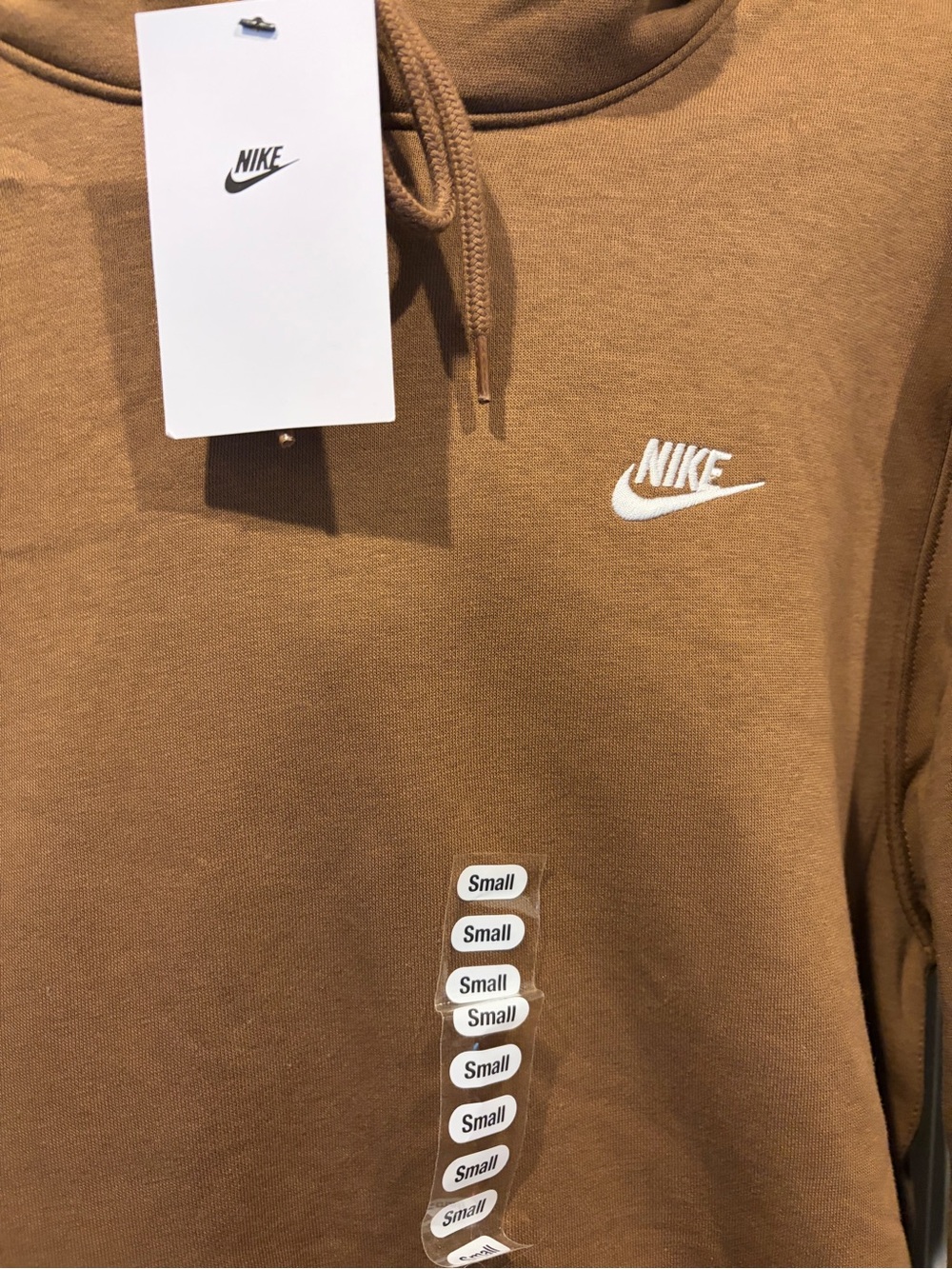 Nike Men’s Caramel Brown Pullover Hoodie
